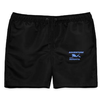 DIVING ADVENTURE - Männer Badeshorts - Schwarz - Vorne - AI Model Male 178 light (178cm)