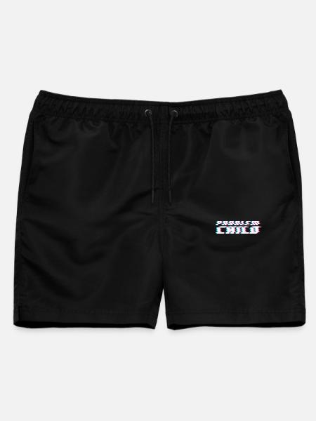 Problem Child - Männer Badeshorts - Schwarz