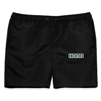 Need Weed - Männer Badeshorts - Schwarz - Vorne - AI Model Male 178 light (178cm)