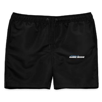 ALWAYS IN GAME MODE - Männer Badeshorts - Schwarz - Vorne - AI Model Male 178 light (178cm)