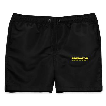 PREDATOR - Männer Badeshorts - Schwarz - Vorne - AI Model Male 178 light (178cm)