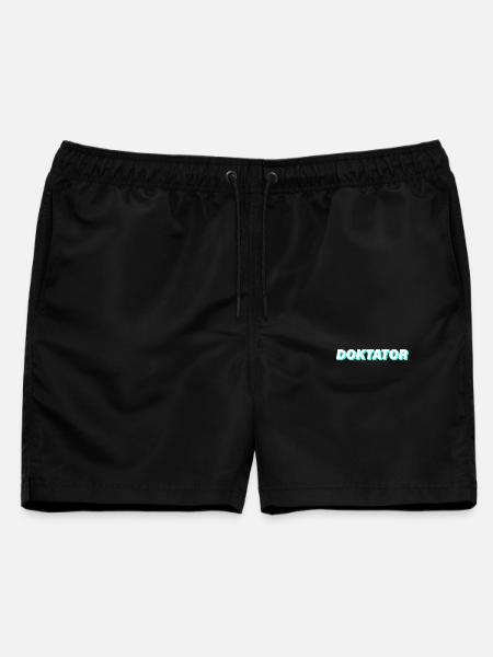 DOKTATOR - Männer Badeshorts - Schwarz