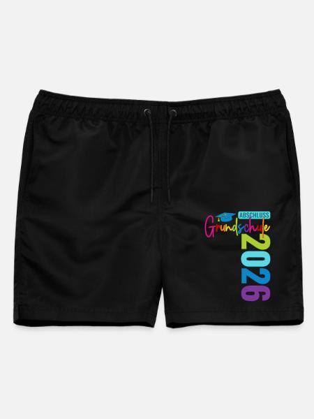 Grundschule Abschluss 2026 - Männer Badeshorts - Schwarz