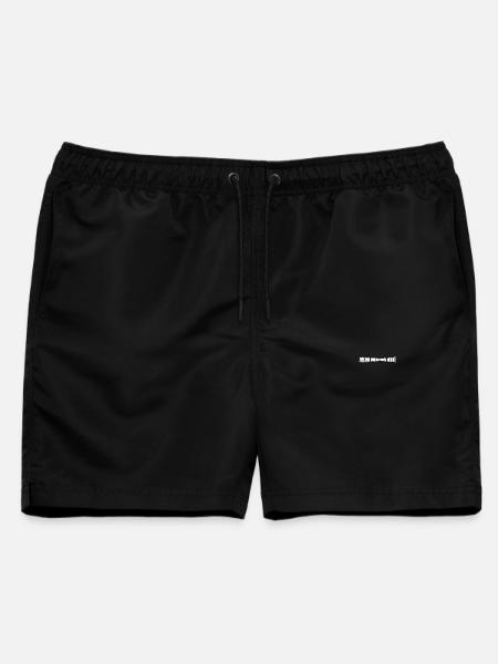 Im Vibrationsmodus - Männer Badeshorts - Schwarz