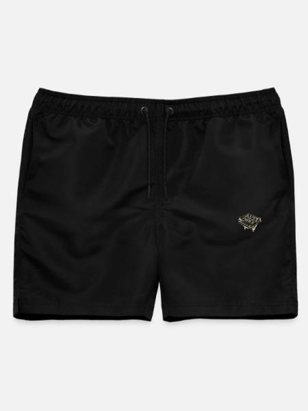 Climb Pizza Punk - Männer Badeshorts - Schwarz