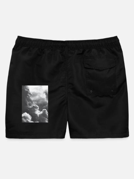 Odyssey in the Clouds - Männer Badeshorts - Schwarz