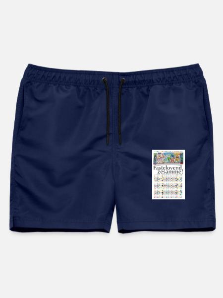 Karneval - Männer Badeshorts - Navy