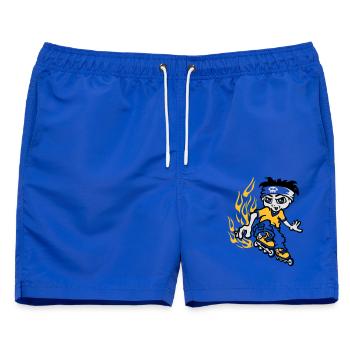 roller2009new_01_ - Männer Badeshorts - Royalblau - Vorne - AI Model Male 178 light (178cm)