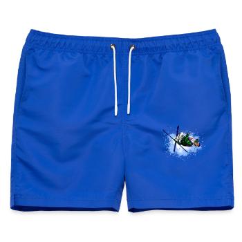 Freestyle - Männer Badeshorts - Royalblau - Vorne - AI Model Male 178 light (178cm)