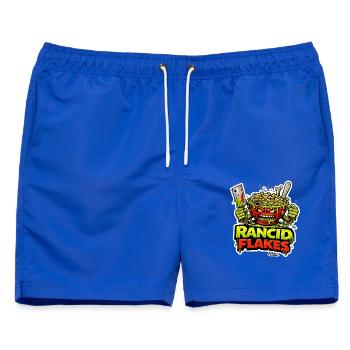 Ekelhaftes Flockenmonster - Männer Badeshorts - Royalblau - Vorne - AI Model Male 178 light (178cm)