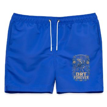 Baumpfleger Baumpflege DRT Forever - Männer Badeshorts - Royalblau - Vorne - AI Model Male 178 light (178cm)