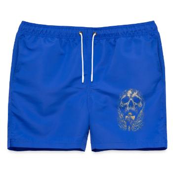 Höhlenforschung Spelunking Cave Explorer - Männer Badeshorts - Royalblau - Vorne - AI Model Male 178 light (178cm)