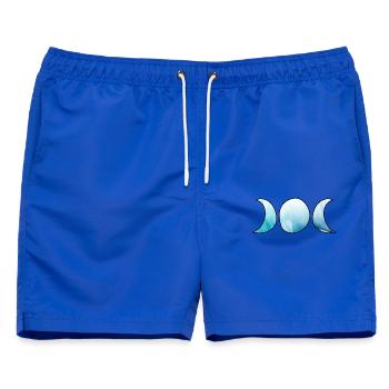 Mondkind Frohe Ostara Heiden - Männer Badeshorts - Royalblau - Vorne - AI Model Male 178 light (178cm)