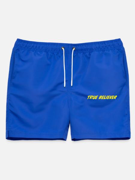 Wahrer Gläubiger - Männer Badeshorts - Royalblau