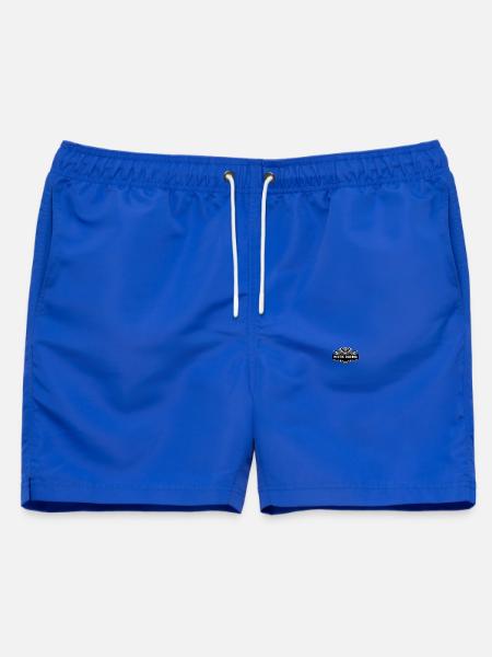 Hectic Racing – Motocross Skull Edition - Männer Badeshorts - Royalblau
