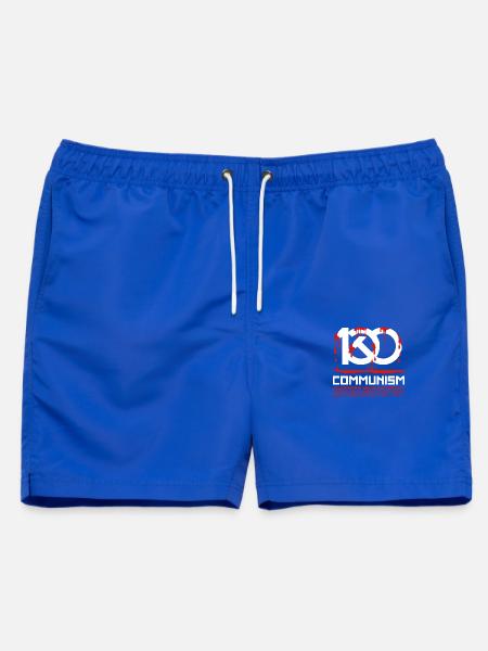Communism, celebrating 100 million deaths - Männer Badeshorts - Royalblau