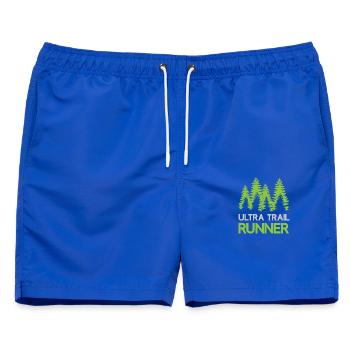 Ultra Trail Runner - Männer Badeshorts - Royalblau - Vorne - AI Model Male 178 light (178cm)