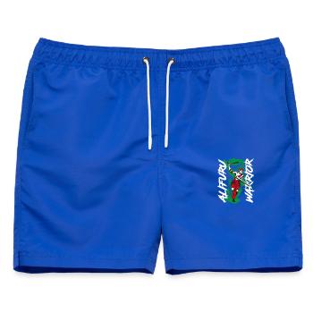 Alifuru Warrior von s2soon - Männer Badeshorts - Royalblau - Vorne - AI Model Male 178 light (178cm)