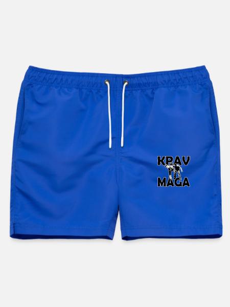 Krav Maga - Männer Badeshorts - Royalblau