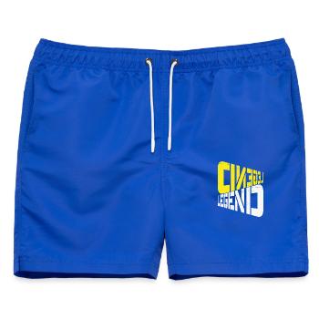 LEGENDE - Männer Badeshorts - Royalblau - Vorne - AI Model Male 178 light (178cm)