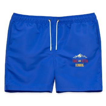 Trail- und Ultraläufe - Männer Badeshorts - Royalblau - Vorne - AI Model Male 178 light (178cm)