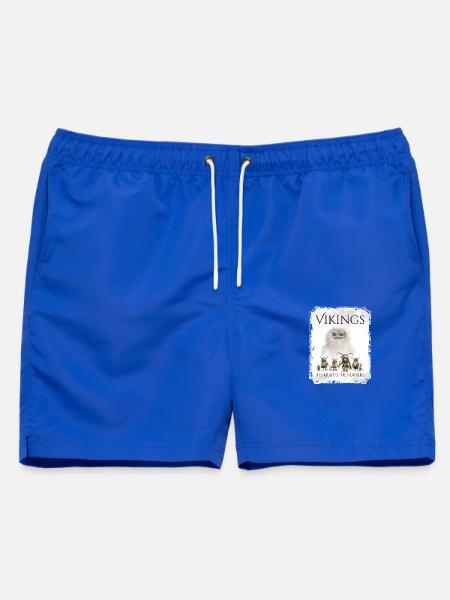 Magst du Kreaturen aus dem hohen Norden? Nimm es! - Männer Badeshorts - Royalblau