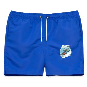 Apès Ski Club - Männer Badeshorts - Royalblau - Vorne - AI Model Male 178 light (178cm)