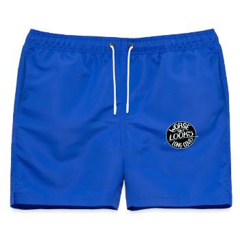 Worse than it looks, Long Covid - Männer Badeshorts - Royalblau - Vorne - AI Model Male 178 light (178cm)