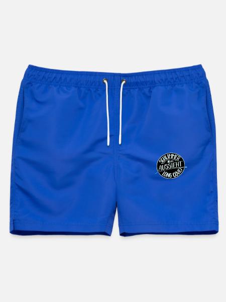 Schlimmer als es aussieht, Long Covid - Männer Badeshorts - Royalblau