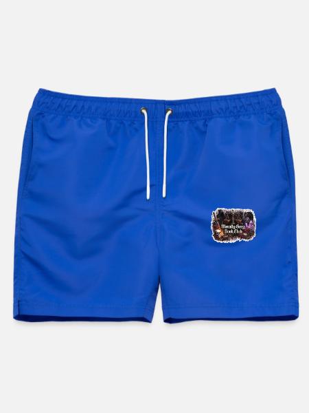 Morally Grey Book Club - Männer Badeshorts - Royalblau