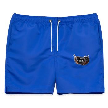 Ich bevorzuge Schurken - Männer Badeshorts - Royalblau - Vorne - AI Model Male 178 light (178cm)