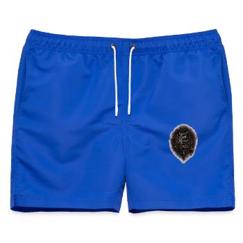 Sweet Little Mouse Dunkle Romantik - Männer Badeshorts - Royalblau - Vorne - AI Model Male 178 light (178cm)