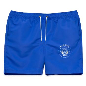 Ende der Erntesaison Samhain Wicca Wicca Wiccan - Männer Badeshorts - Royalblau - Vorne - AI Model Male 178 light (178cm)