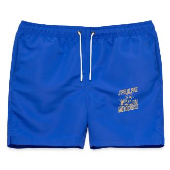 Jpeux Pas Jai Motocross Fahrer Sprung Im Gelände - Männer Badeshorts - Royalblau - Vorne - AI Model Male 178 light (178cm)