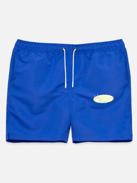 Wayamaya Bay Logo - Männer Badeshorts - Royalblau