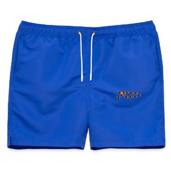 Neues Leben - Männer Badeshorts - Royalblau - Vorne - AI Model Male 178 light (178cm)