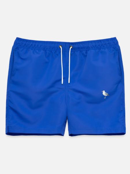 Möwe - Männer Badeshorts - Royalblau