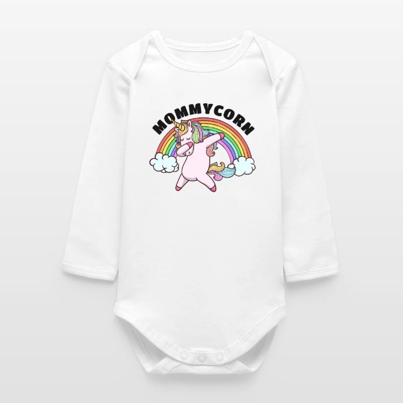 Beste Mutter Alles Gute Muttertag Mama Einhorn Baby Organic Langarmbody