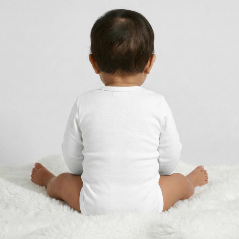 Conception de technologies informatiques pour nerds de code-barres Body bébé manches longues biologique