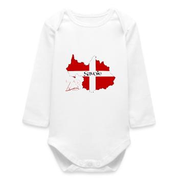 Savoie - Baby Organic Long-Sleeved Bodysuit - white - Front
