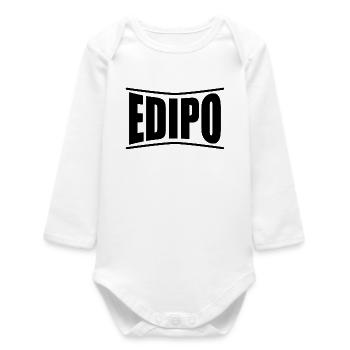 Oedipus t-shirt idée cadeau t-shirt - Body bébé manches longues biologique - blanc - Devant