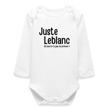 cult film, cult replica, cinema fan - Baby Organic Long-Sleeved Bodysuit - white - Front
