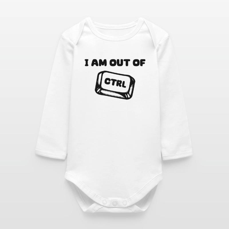 Software Developer Developer Statement Code Debug Baby Organic Long-Sleeved Bodysuit