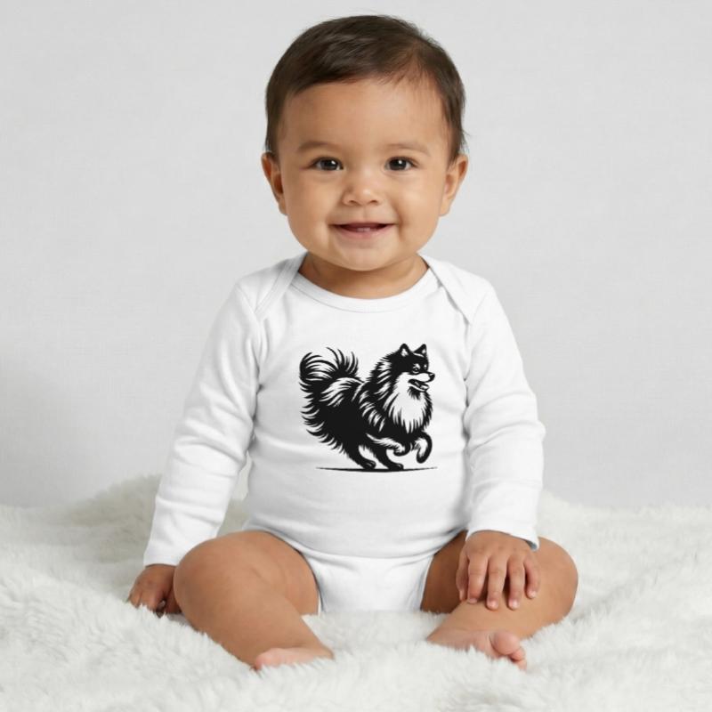 Sharp Baby Organic Long-Sleeved Bodysuit