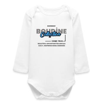 Boudine collection - Body bébé manches longues biologique - blanc - Devant