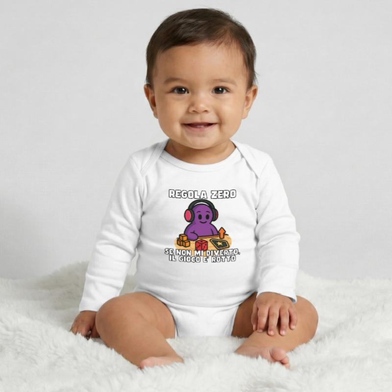 Regel Null: Spaß oder Trennung Baby Organic Langarmbody
