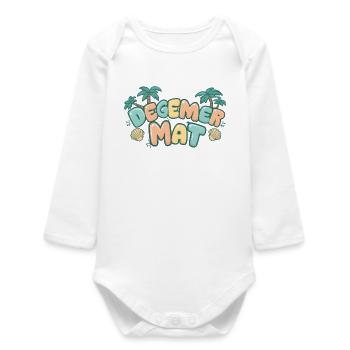 Culture Bretonne Fierté Degemer Mat Souvenir - Body bébé manches longues biologique - blanc - Devant