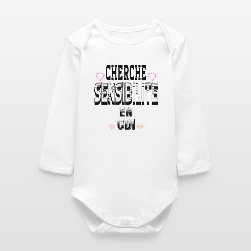 Looking for sensitivity on a permanent contract Baby Organic Long-Sleeved Bodysuit