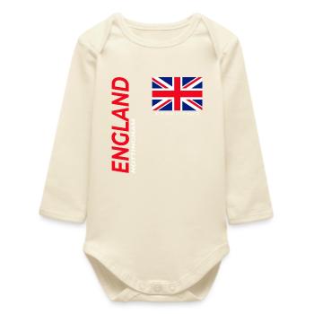 Nottingham - Baby Organic Long-Sleeved Bodysuit - soft Ecru - Front
