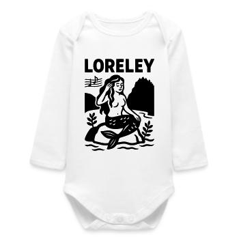 Loreley - Body bébé manches longues biologique - blanc - Devant